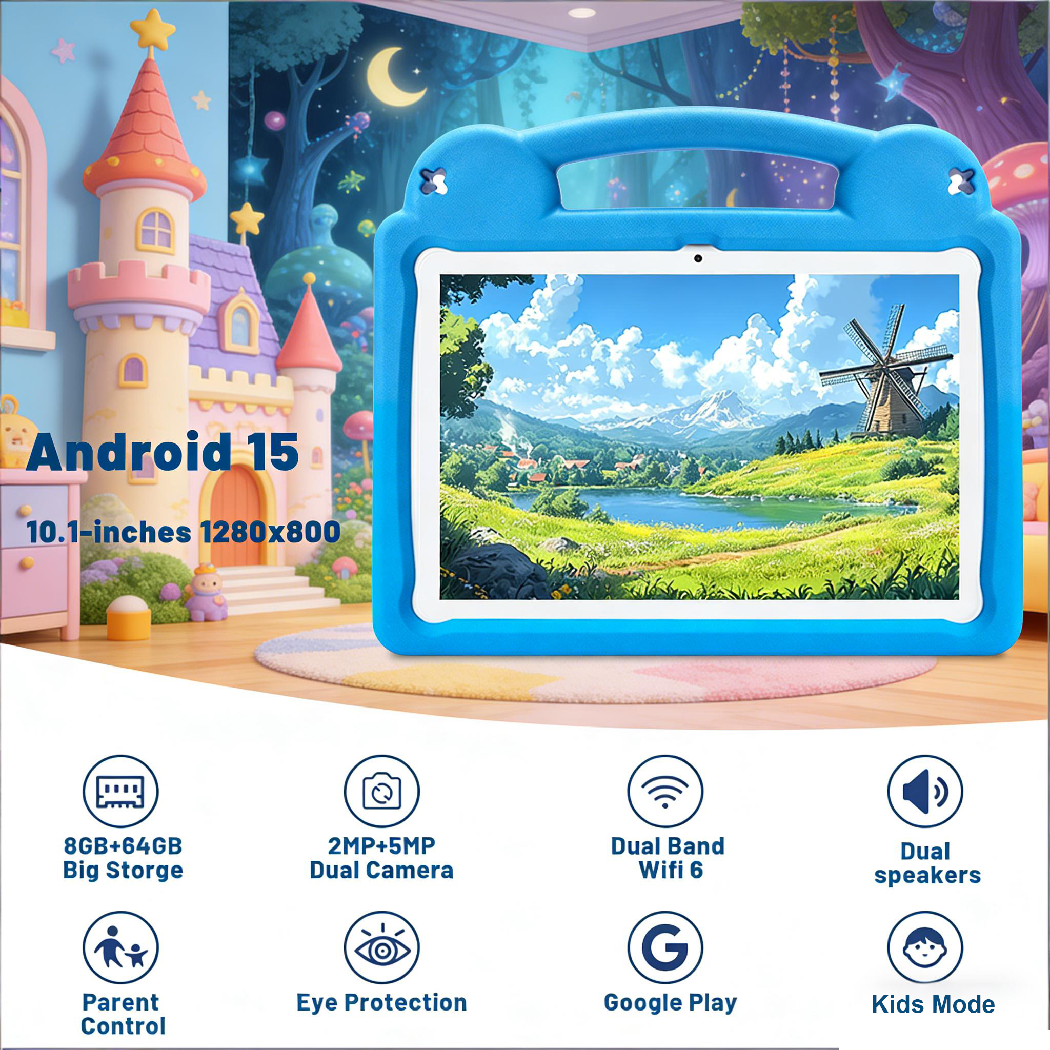 ANRY R16Pro Kids Tablet 10 Inc - Kids Education Tablet ulasan dan harga