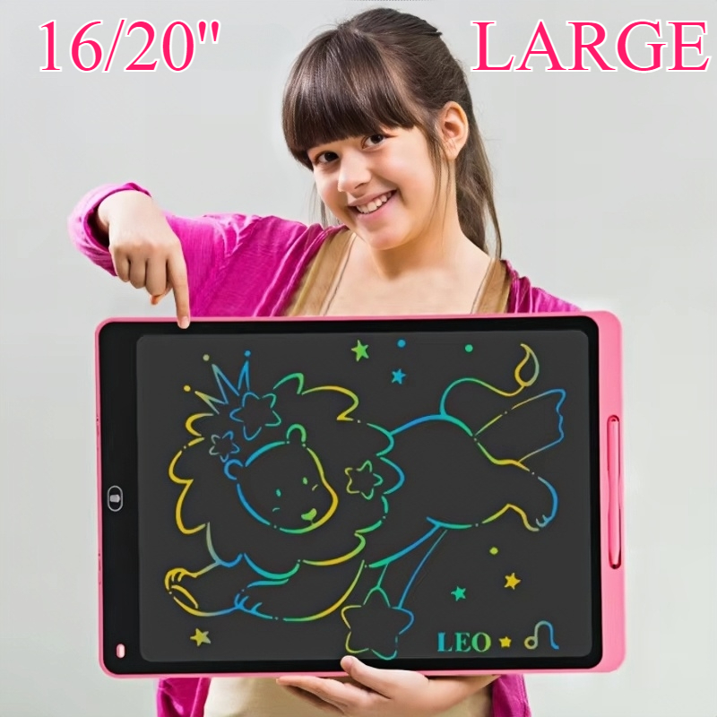 16/20inch LCD Drawing Board Wr - Kids Education Tablet ulasan dan harga
