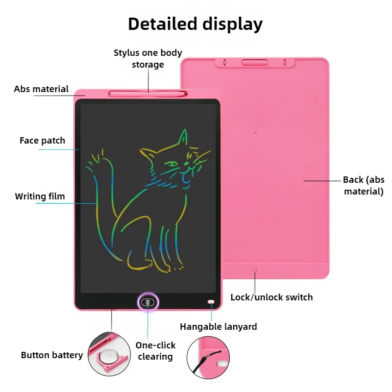16/20inch LCD Drawing Board Wr - Kids Education Tablet ulasan dan harga