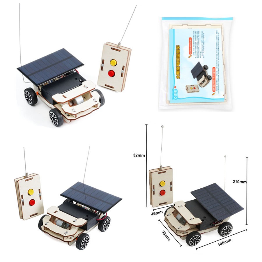 DIY Remote Solar Car Model Tec - Kids Education Tools ulasan dan harga